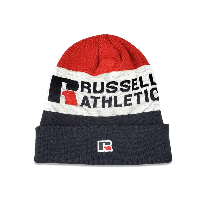 Russel Athletic - Men's Acrylic Baseline Cuff Beanie (RARU08LMHBLC1WN 62RED)