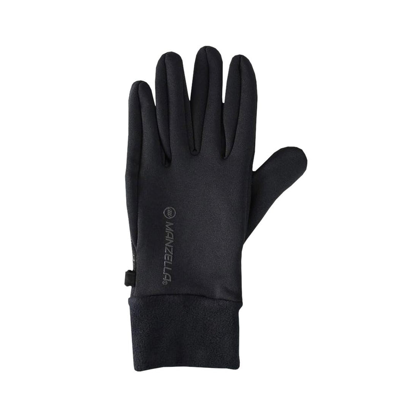 Manzella - Men's Power Stretch Ultra Touchtip Outdoor Gloves (R583M BLK)