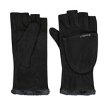 Manzella - Gants d'extérieur convertibles Madison pour femme (O480W BLK)