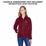 Devon & Jones - Women's Melange Fleece Jacket (DG793W BB)