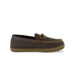 Men's Trapper Moccasin Shoes (SMS3054WGN BRN)