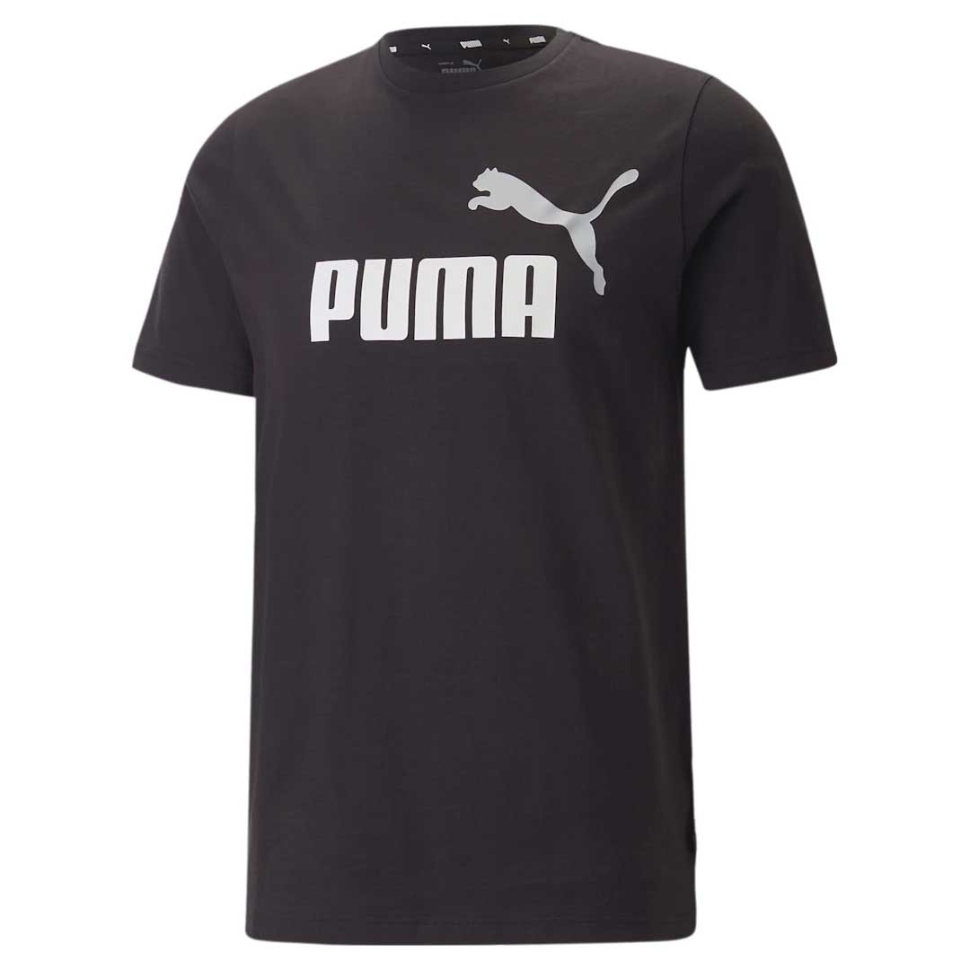 Puma Men s Essentials 2 Colour Logo T Shirt 586759 61