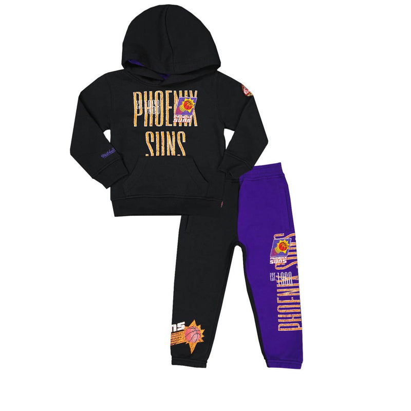 Mitchell &amp; Ness - Ensemble polaire Phoenix Suns Hometown pour enfants (tout-petits) (HN2T1NARQ SUN)