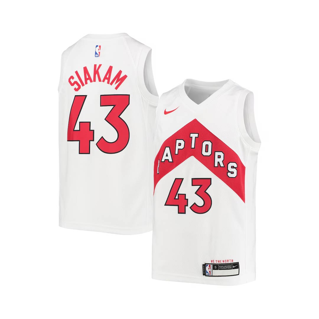 NBA Kids Junior Toronto Raptors Pascal Siakam Swingman Jersey HZ SVP Sports