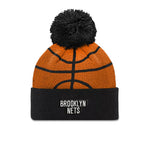 NBA - Kids' Brooklyn Nets Head Cuffed Knit Hat (HK2BRBAUY NYN)