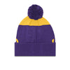 NBA - Kids' (Youth) Los Angeles Lakers Collegiate Arch Knit Beanie (HK2BOBC8P LAK)