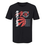 NBA - Men's Toronto Raptors Rushing Short Sleeve T-Shirt (NAXA09JMSC3A1PB 00BLK)