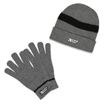 NEFF - Acrylic 2 Piece Barge Beanie & Glove Set (NFXX2SRUP2LC1WN 06GRH)