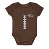 NFL - Creeper de football des Ravens de Baltimore pour enfants (bébés) (HK1N1FCKH RAV)