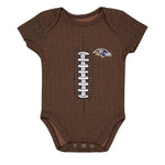 NFL - Creeper de football des Ravens de Baltimore pour enfants (bébés) (HK1N1FCKH RAV)