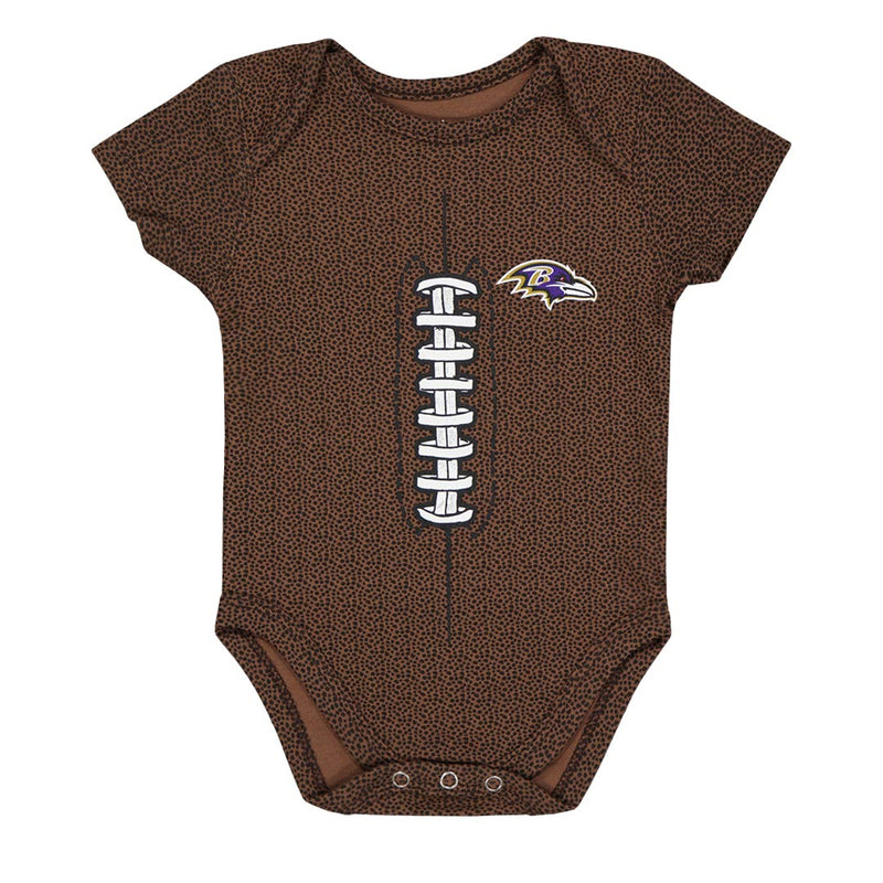 NFL - Creeper de football des Ravens de Baltimore pour enfants (bébés) (HK1N1FCKH RAV)