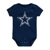 NFL - Kids' (Infant) Dallas Cowboys Born To Be 3 Pack Creeper Set (HK1I1FGA7 COW)