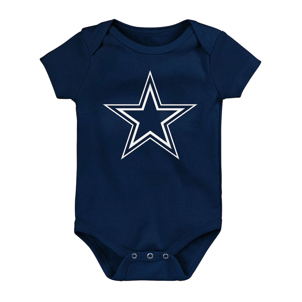 NFL - Kids' (Infant) Dallas Cowboys Born To Be 3 Pack Creeper Set (HK1I1FGA7 COW)