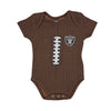 NFL - Creeper de football des Raiders de Las Vegas pour enfants (bébés) (HK1N1FCKH RAI) 