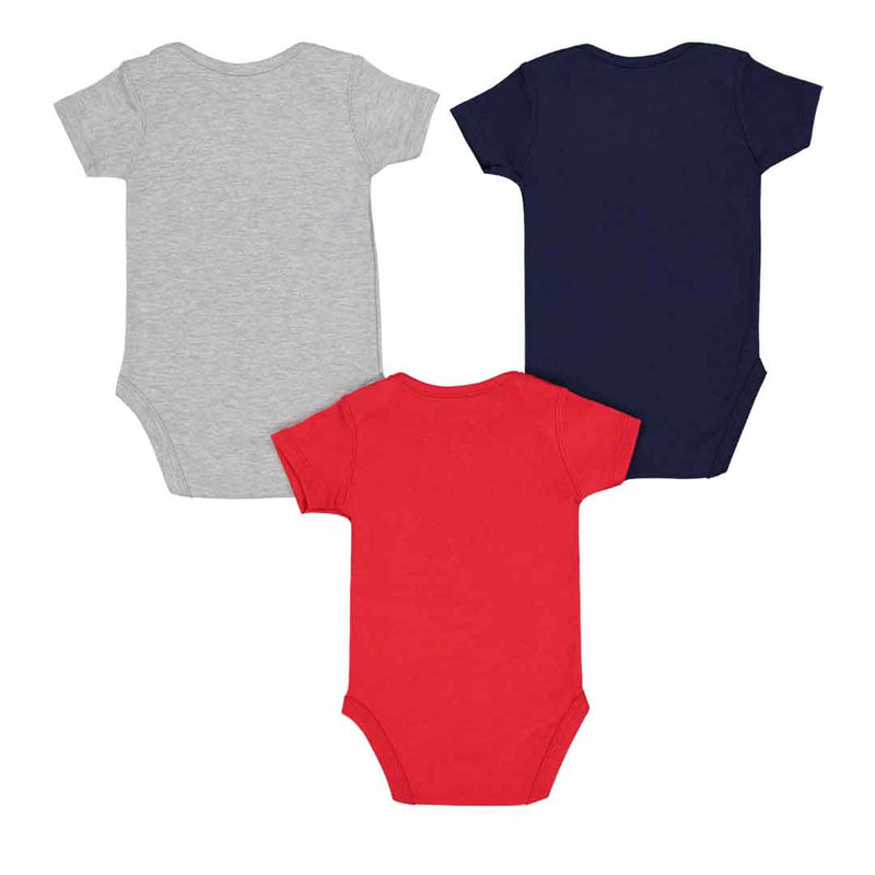 NFL - Ensemble de 3 New England Patriots pour enfants (bébés) Disney Game Time Frenzy Creeper (HK1N1FF3U PAT)