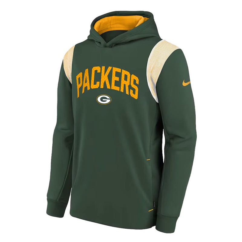 NFL - Kids' (Junior) Green Bay Packers Therma Fit Sideline Hoodie (HZ1B7FE9W PCK)