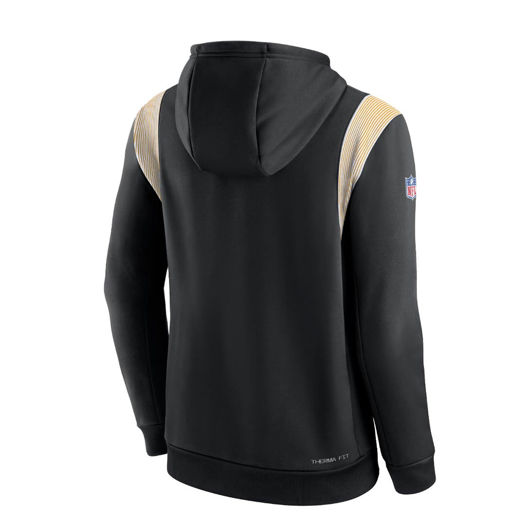 NFL - Kids' (Junior) Pittsburgh Steelers Therma Fit Sideline Hoodie (HZ1B7FE9W STE)