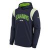 NFL - Kids' (Junior) Seattle Seahawks Therma Fit Sideline Hoodie (HZ1B7FE9W SEA)