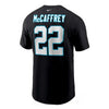 NFL - Men's Carolina Panthers Christian McCaffrey T-Shirt (N199 00A 77F NAB)