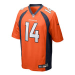 NFL - Maillot de match Courtland Sutton pour homme des Denver Broncos (67NM DVGH 8WF 2NJ) 