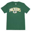 Fanatics - Men's Green Bay Packers Arched Kicker T-Shirt (QF6E 0565 7T IGR)