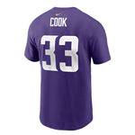 NFL - Men's Minnesota Vikings Dalvin Cook T-Shirt (N199 51L 9MF NAD)