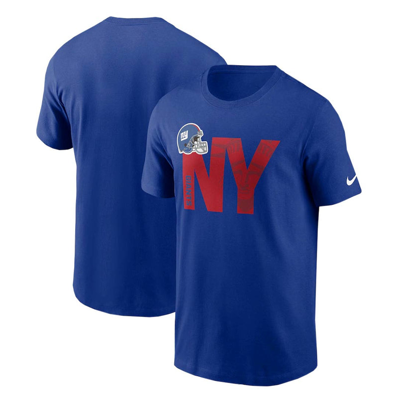 NFL - Men's New York Giants Helmet Logo T-Shirt (N199 4EW 8I 050)