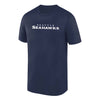 NFL - Men's Seattle Seahawks Primary Colour Wordmark T-Shirt (N922 41S 78 CLJ)