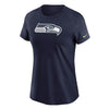 NFL - T-shirt essentiel pour femme avec logo des Seattle Seahawks (NKAF 41S 78 CM4) 