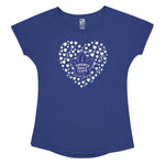 NHL - Girls' (Junior) Toronto Maple Leafs Team Love T-Shirt (HK5G6HDHRHDQ MAP)