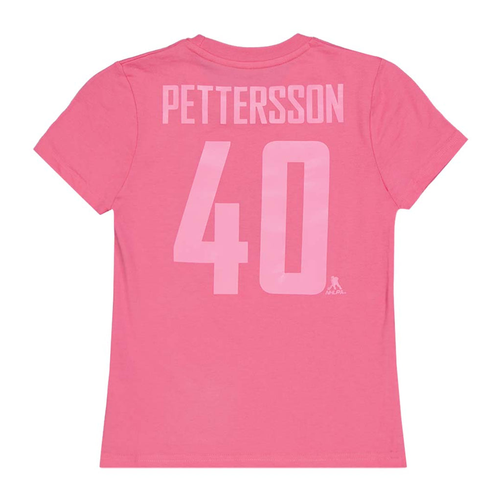 NHL - Girls' (Junior) Vancouver Canucks Elias Pettersson Short Sleeve Fashion Fit T-Shirt (HK5G6HATEH14 CNKEP)