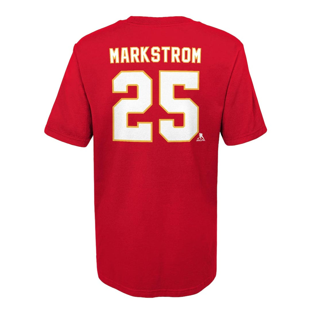 NHL - Kids' Calgary Flames Jacob Markstrom Short Sleeve T-Shirt (HK5B3HR00H01 FLMJM)