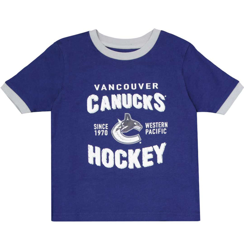 LNH - Ensemble pyjama 3 pièces pour enfant des Canucks de Vancouver (HK5B9HDFZ CNK)