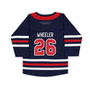 LNH - Maillot alternatif Blake Wheeler Premier des Jets de Winnipeg pour enfants (bébés) (HK5IIHAUF WNPBW)