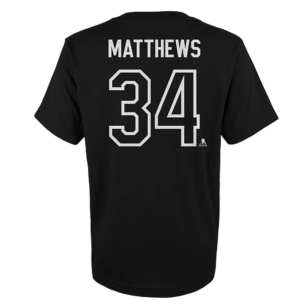 NHL - Kids' (Junior) Toronto Maple Leafs Auston Matthews Flat 3rd T-Shirt (HK5B73R00H01 MAPMA)