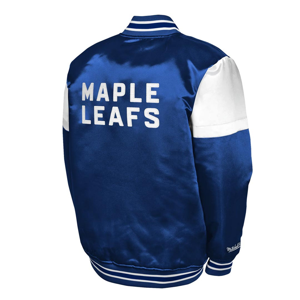 NHL - Kids' (Junior) Toronto Maple Leafs Heavyweight Satin Jacket (HN5B7NARJ MAP)