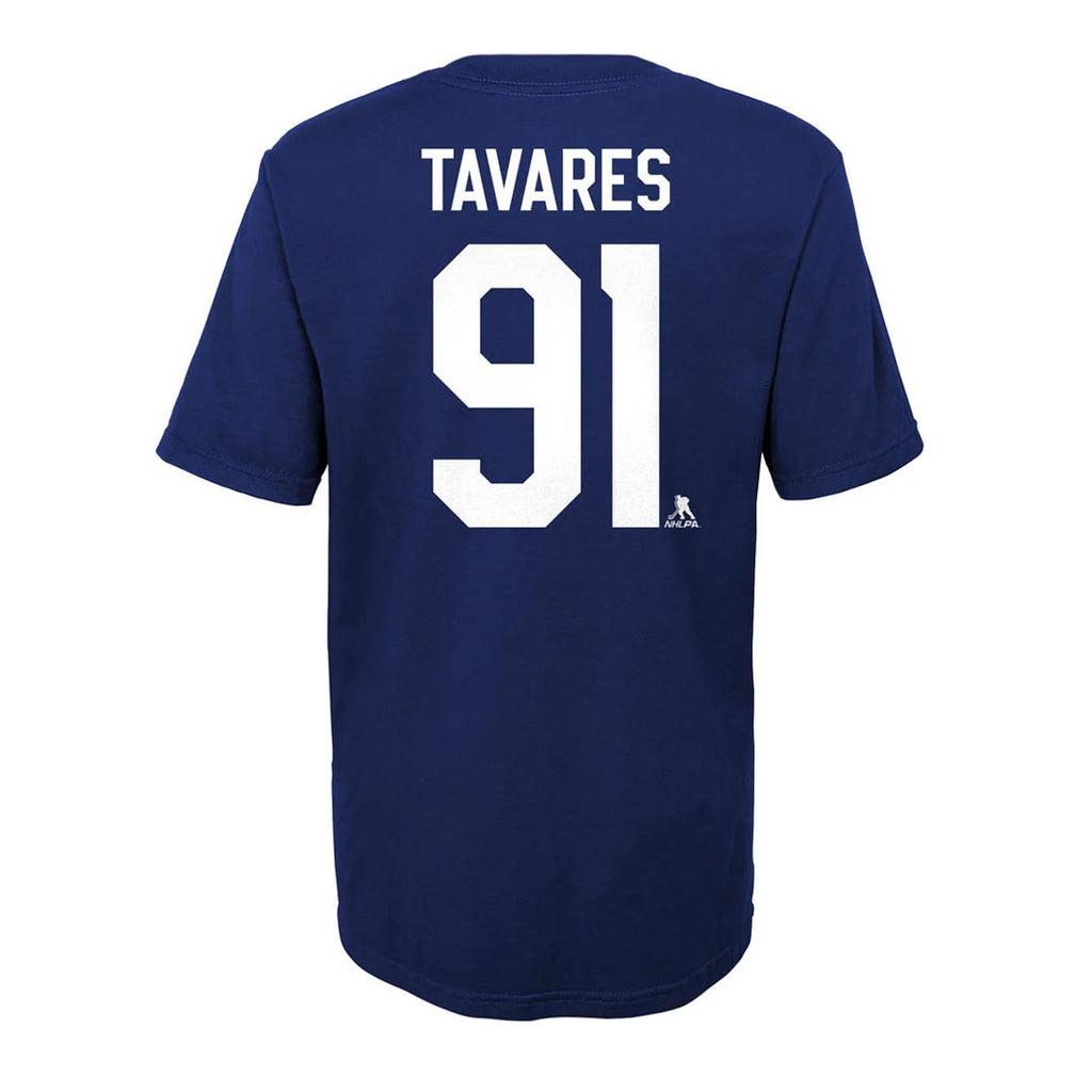 NHL - Kids' (Junior) Toronto Maple Leafs Tavares Flat T-Shirt (HK5B7HC00H01 MAPTJ)