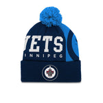 NHL - Kids' (Youth) Winnipeg Jets Impact Cuffed Beanie (HK5BOFGKL WNP)