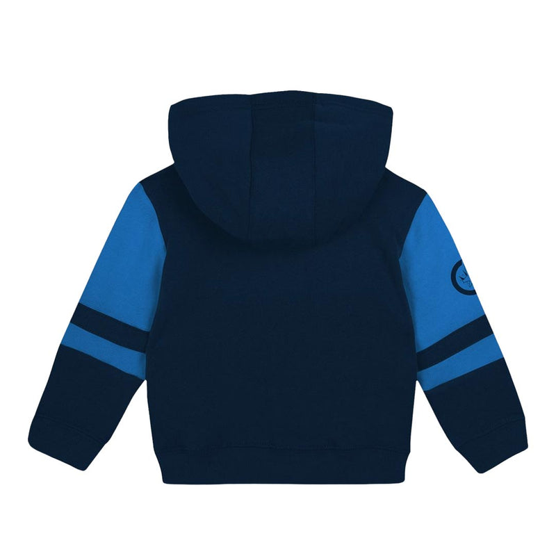 NHL - Kids' (Toddler) Winnipeg Jets Face Off Full Zip Fleece Hoodie (HK5T1ME00 WNP)