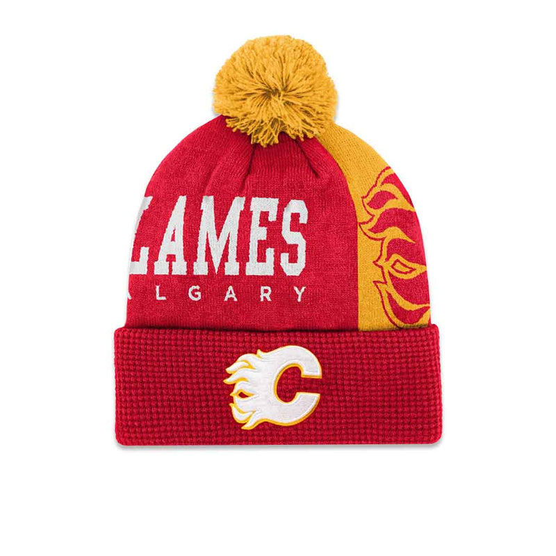 NHL - Kids' (Youth) Calgary Flames Impact Cuffed Beanie (HK5BOFGKL FLM)