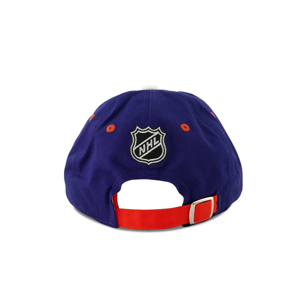 NHL - Kids' (Youth) Edmonton Oilers Collegiate Arch Slouch Hat (HK5BOHC8A OIL)