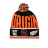 NHL - Kids' (Youth) Original 6 Ribbed Beanie (HK5BOFGSK ORG)