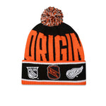 NHL - Kids' (Youth) Original 6 Ribbed Beanie (HK5BOFGSK ORG)