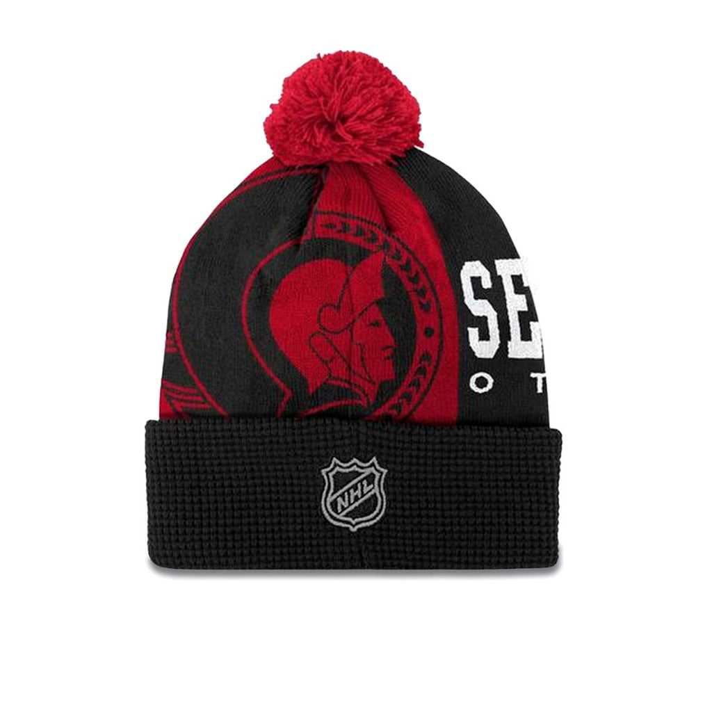 NHL - Kids' (Youth) Ottawa Senators Impact Cuffed Knit Hat (HK5BOFGKL SEN)