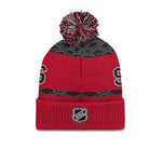 NHL - Kids' (Youth) Ottawa Senators Puck Pattern Knit Hat (HK5BOHCD2F20 SEN)