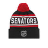 NHL - Kids' (Youth) Ottawa Senators WJ Cuff Pom Beanie (HK5BOHANJF20 SEN)