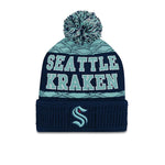 NHL - Kids' (Youth) Seattle Kraken Puck Pattern Knit Hat (HK5BOHCD2 SHC)