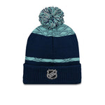 NHL - Kids' (Youth) Seattle Kraken Puck Pattern Knit Hat (HK5BOHCD2 SHC)