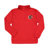 NHL - Men's Calgary Flames 1/4 Zip Long Sleeve Top (NHXX0B1MJQPP1CA 62RED)