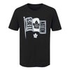 NHL - Men's Toronto Maple Leafs Flag T-Shirt (NHXX26KMSC3A1PB 00BLK)